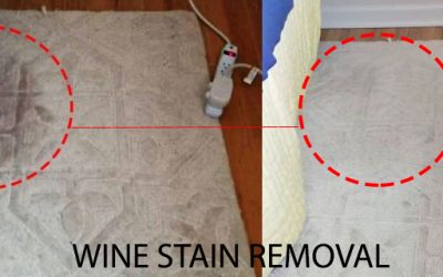 How to remove wine stain from carpet