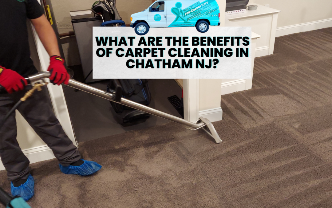 What Are the benefits of carpet cleaning in Chatham NJ?