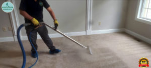 carpeted stairs cleaning