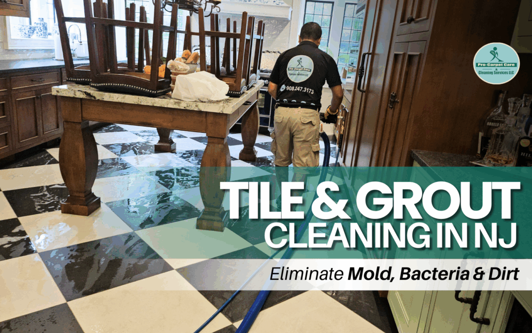 Tile and Grout Cleaning NJ: Eliminate Mold, Bacteria & Dirt
