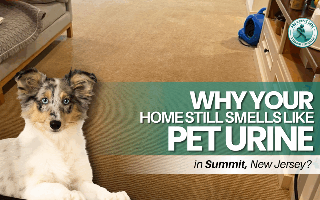 Why Your Home Still Smells Like Pet Urine in Summit NJ