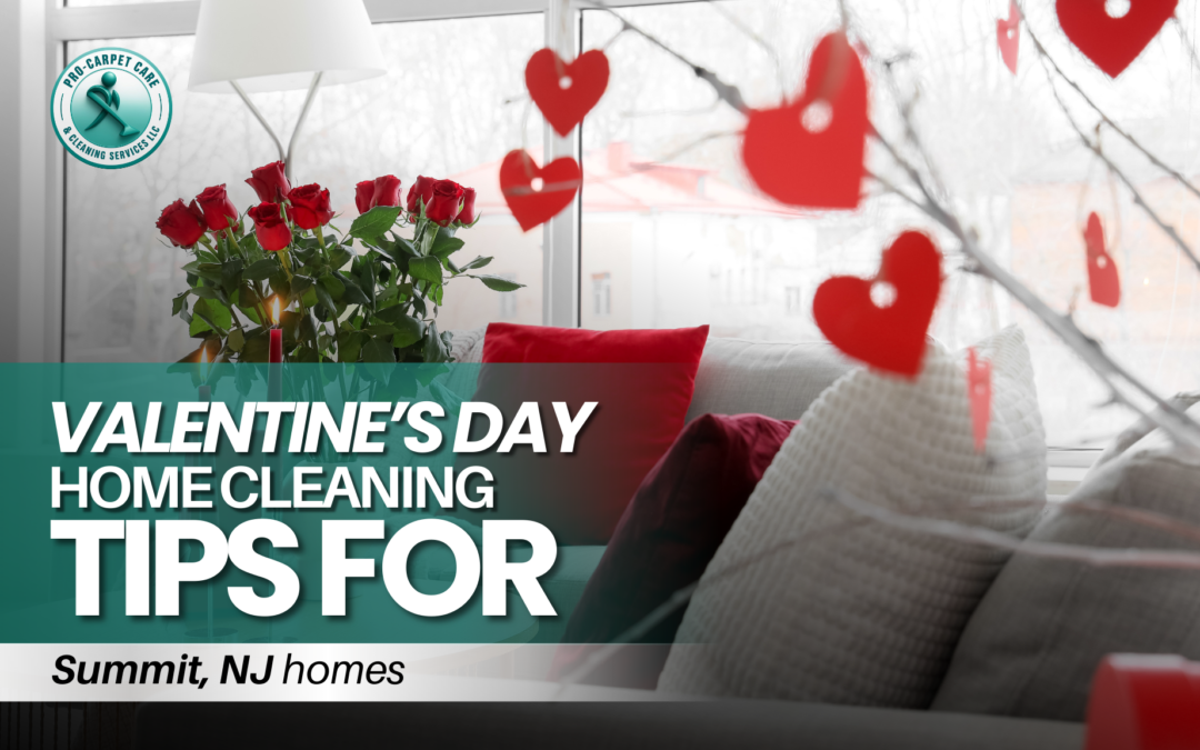 Valentines Day Home Cleaning Tips in Summit, NJ