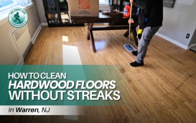 How to Clean Hardwood Floors Without Streaks in Warren NJ